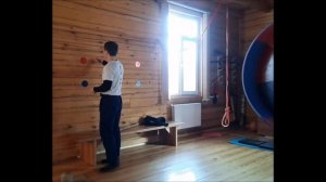 Моя персональная тренировка по Тибетской боевой системе "TESCAO " в Новосибирске.