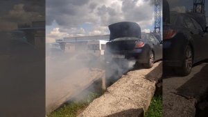 Mazda 6 GH 1.8 после вырезки катализатора и расходом масла 1 л на тысячу км