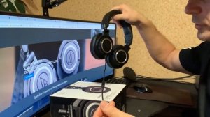 Мои новые универсальные наушники ATH-M50xBT от Audio-technica