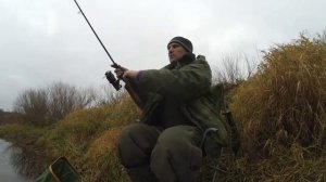 Фидер поздней осенью, или рыбалка на Угре в Калужской области в середине ноября 2020