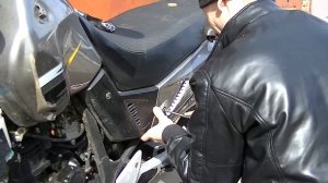 Stels 400GT, Весна 2015, заводим мото после зимовки