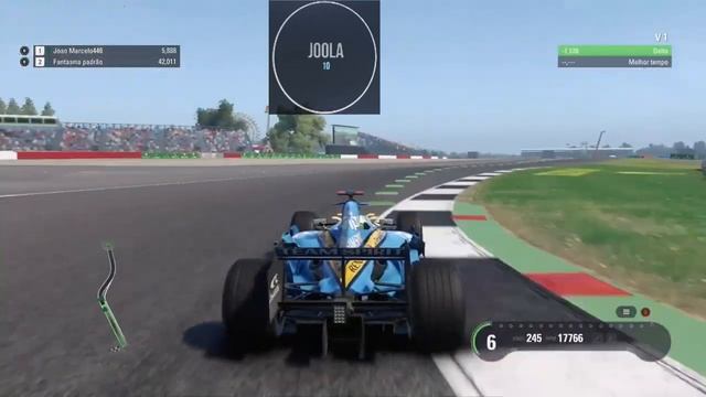 JOOLA 10: Hora do Game: F1, Renault 2006. A azulzinha francesa ronca bravo!!! смотреть онлайн