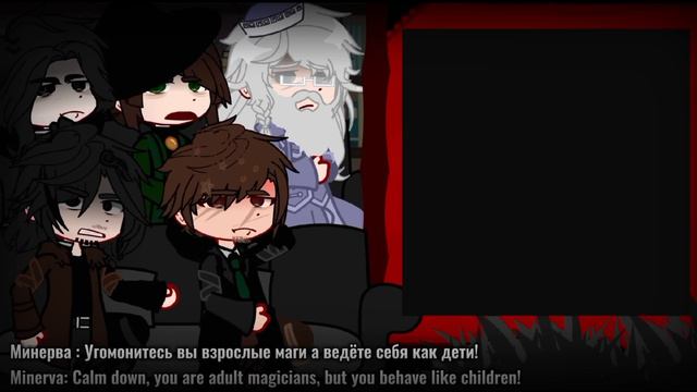 ||Harry Potter character's reactions to Harry||реакция персонажей "Гарри Поттера" на Гарри|РУС/ENG|