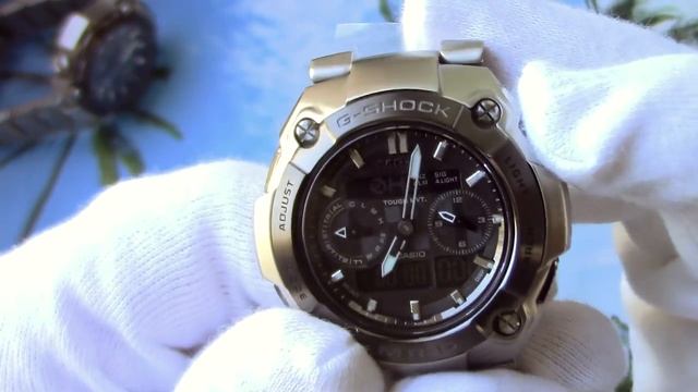 Обзор Casio G-Shock MRG-7600D-1BJF + MRG-G1000 смотреть онлайн