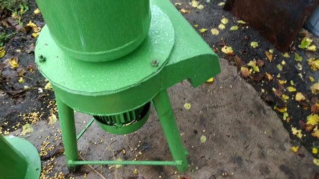 Зернодробилка-сенорезка 7.5 киловатт, 220/380 своими руками смотреть онлайн