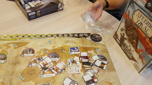 Древний ужас Eldritch Horror Распаковка Unboxing смотреть онлайн