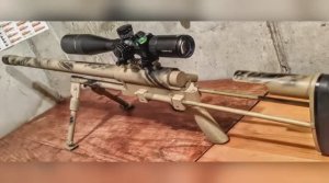 Выстрел из крупнокалиберной снайперской винтовки калибра 0.50.mp4