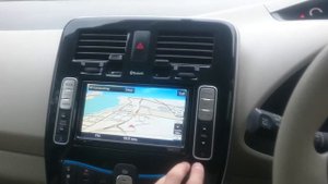 Nissan Leaf - перевод на английский язык меню монитора, радио и карты Европы. (Xanavi.ru)