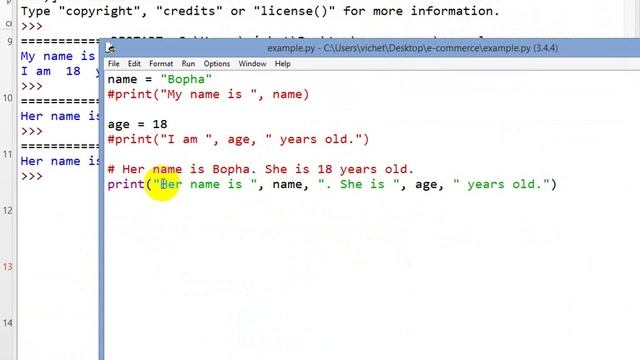 python print format