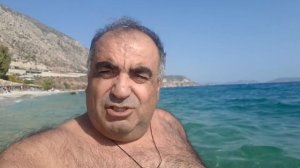 Море тёплое в октябре в Греции.