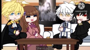 Who made me a princess react to Athanasia as Raiden Shogun (Ei) Genshin Impact || Gacha