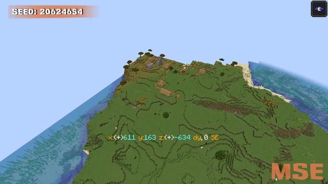 Island village with two blacksmiths near spawn! Minecraft 1.18.2 Seed [JAVA] смотреть онлайн