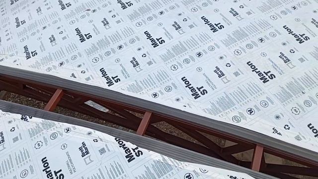 Навес "Арка" 5.6х6.3м #навес #навесы #поликарбонат смотреть онлайн