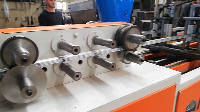 Filo Steel Roll Form Production Line for Drop Ceiling U and Drop Ceiling C (UD - CD) Profiles