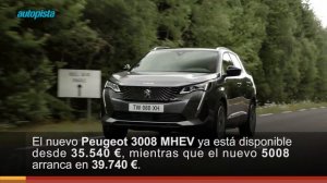 Peugeot 3008 y 5008 Hybrid MHEV: conoce los precios de los nuevos SUV | Autopista.es