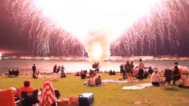 Эпичные кадры: в Сан-Диего произошёл сбой и 18-минутное шоу фейерверков закончилось за 25 секунд смотреть онлайн