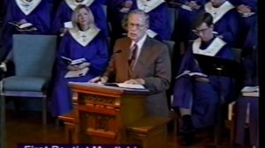 Robert A. Couric at FBC Mayfield, KY, August 12, 2001, Part 2