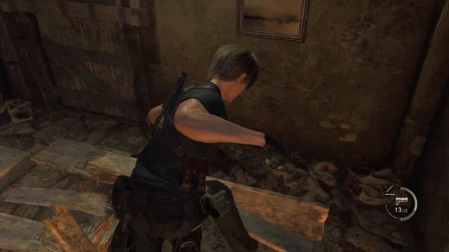 RE4 на сложности Профессионал, английская озвучка с субтитрами [3]