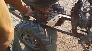 Минитрактор из мотоблока 6 л.с