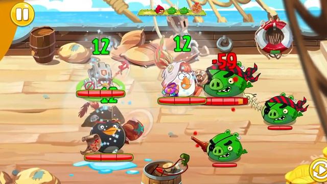 angry birds epic version 2.0 walkthrough #4 rescuing bomb. смотреть онлайн