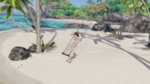 DOAX3 - Hitomi Asari Special: full relaxation gravures, pole dance & more