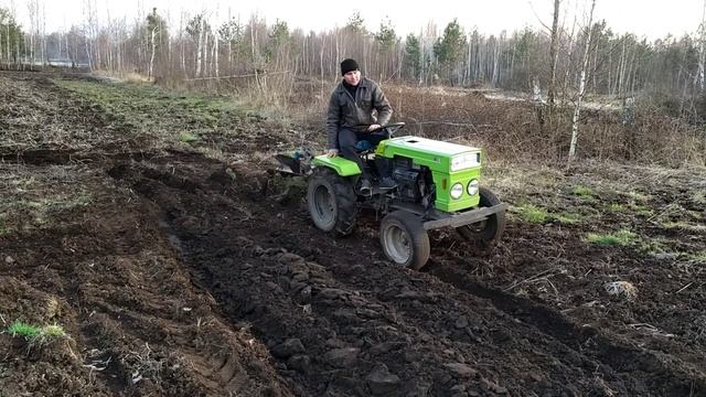 і знову в поле на мототрактори дв!!!