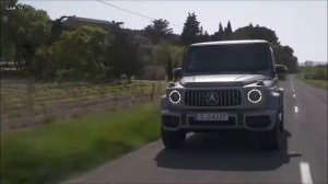 Новый внедорожник Mercedes G Class на бездорожье  Офроуд