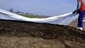 Влог Посадка раннего картофеля 1 апреля