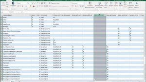 Меню ресторана работа с таблицей Excel