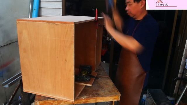 woodworking ep 10 !! Diy Shoe Storage very easy step by step l Diy ตู้เก็บรองเท้าจากไม้งบหลักร้อย смотреть онлайн
