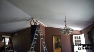 DIY Coffered Ceiling