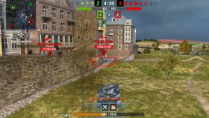 amx 1390 . wot blitz . заноза в ...опе