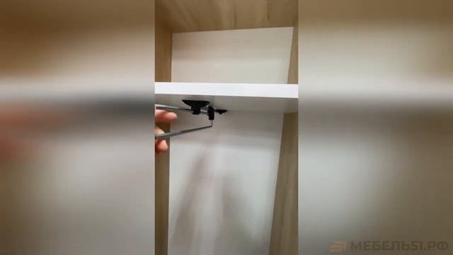 Купить белую светлую прихожую Саша в Мурманске на мебель51.ру с доставкой и рассрочкой смотреть онлайн