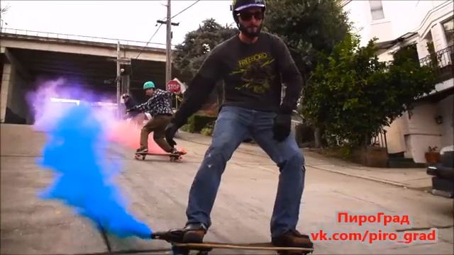 Скейтборд Цветной Дым смотреть онлайн