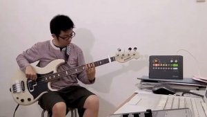 Yamaha BB 414 X - Korg KR Mini - Spontaneous Bass Jam