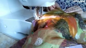 Печворк.Свободноходовая стежка "Пиццы" ♥ Художественная стежка ♥ Mila Bali