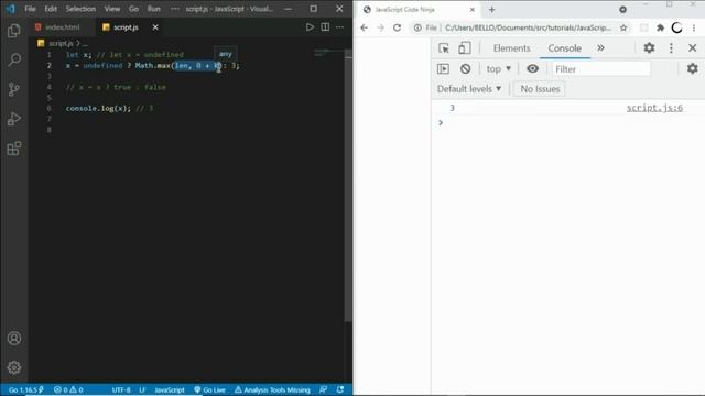 21. JavaScript Code Ninja