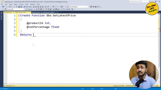 User Defined Functions SQL | Scalar Functions | SQL Server Advanced (বাংলা) - #10