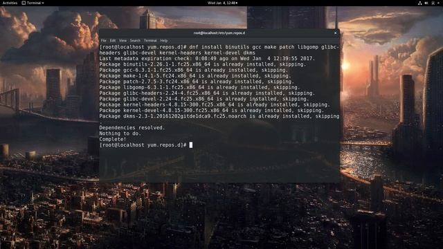 Installing VirtualBox on Fedora 25 смотреть онлайн