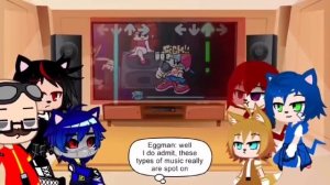 Sonic Characters React to {Friday Night Funkin Vs Sonic.EXE 2.0 Mod} Part 1/2