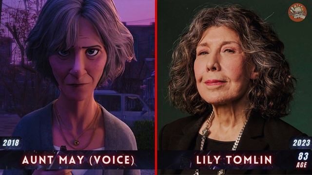 Spider-Man: Into the Spider-Verse (2018) - Cast voice and age (2023) смотреть онлайн