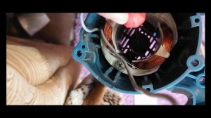 Некое импортозамещение и немного о замене якоря и статора дисковой пилы Makita HS7601