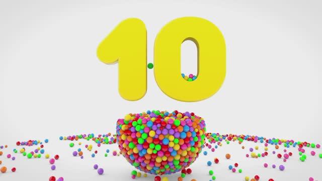 Изучаем цифры от 1 до 10 на английском вместе #7 - Для самых умненьких ребят !  НА АНГЛИЙСКОМ