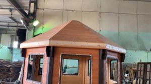 Изготовление и монтаж гриль-домика!