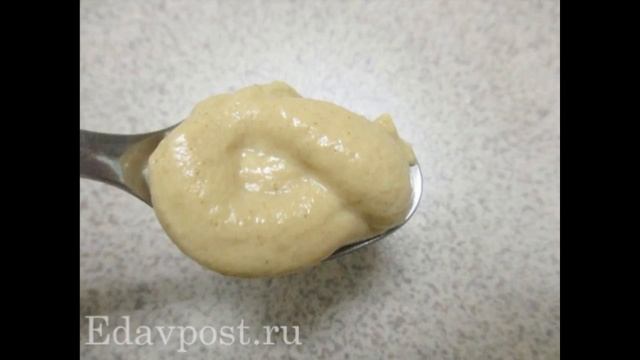 Домашний майонез без яиц постный