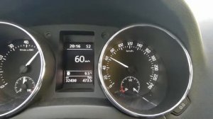 Разгон Skoda Yeti 1.4 tsi dsg