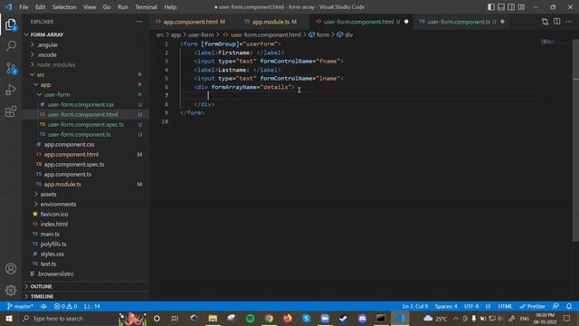 Learn Dynamic Forms in Angular Using FormArray! || 2022