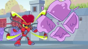 Chuck Chicken Power Up - The Toxic Terror - Action Cartoon