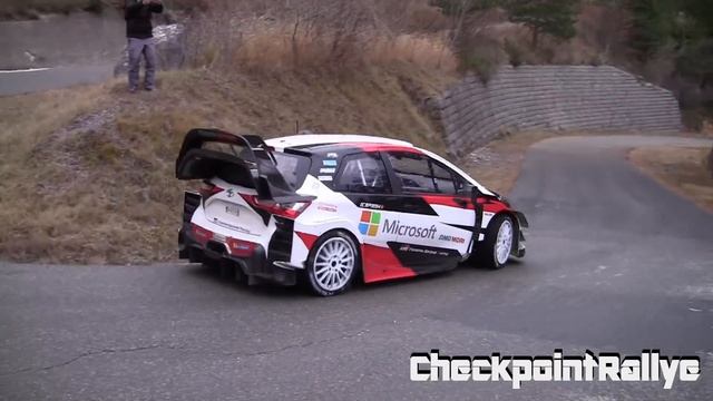 - TEST J-M LATVALA TOYOTA YARIS WRC MONTE CARLO 2019 - CHECKPOINTRALLYE - смотреть онлайн
