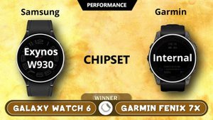 Samsung Galaxy 6 vs Garmin Fenix 7x